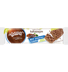 Wafel o smaku kakaowym