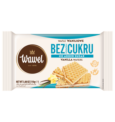 Wafle waniliowe