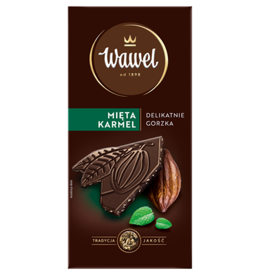 Delikatnie gorzka Mięta i Karmel Premium